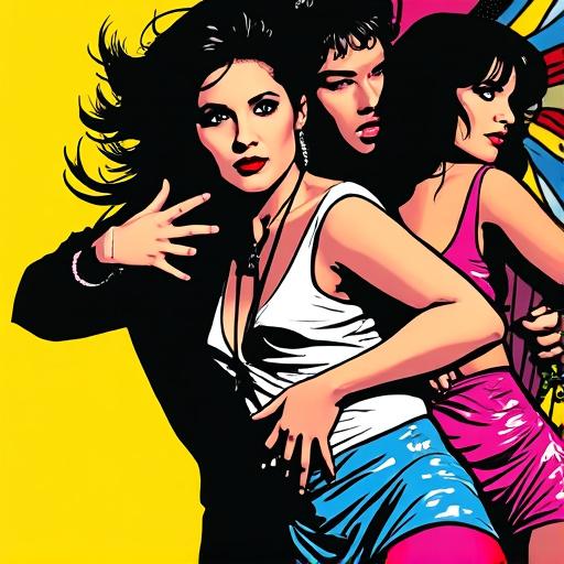 Which Fame dance routine best captures the spirit of the '80s?