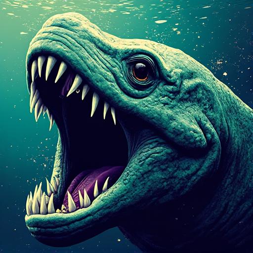 Sunken Amphibian Creature