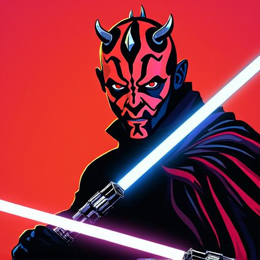 Darth Maul's Double-Bladed Lightsaber