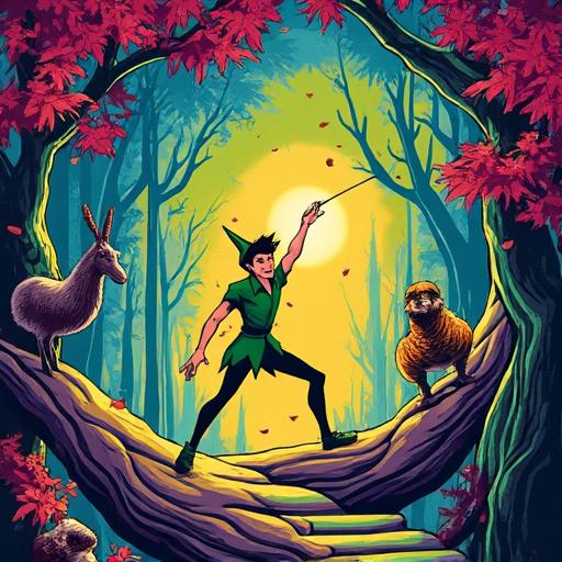 Did Peter Pan's refusal to grow up symbolize freedom or irresponsibility?