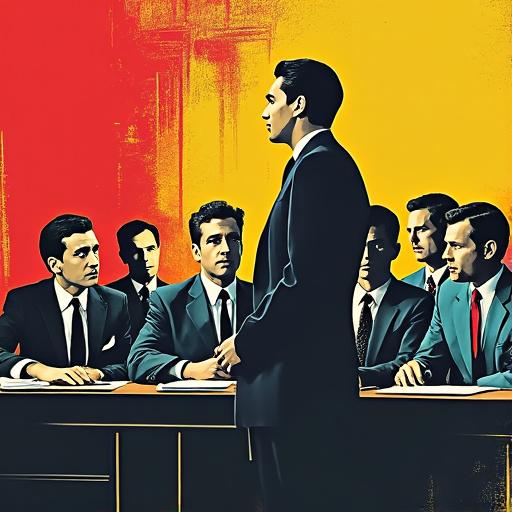Solemn Jury Deliberations