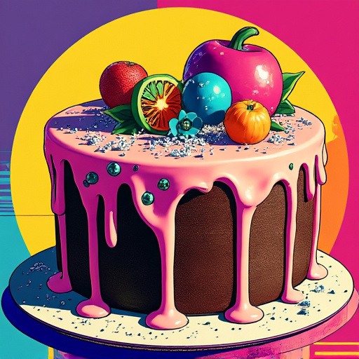 Yucky Blucky Fruitcake