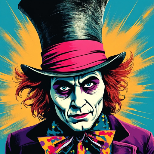 Did Johnny Depp's portrayal of the Mad Hatter enhance or detract from the original character?