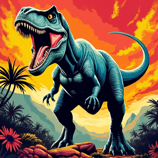 Who portrayed the T-Rex best in Walking with Dinosaurs and Jurassic Park?