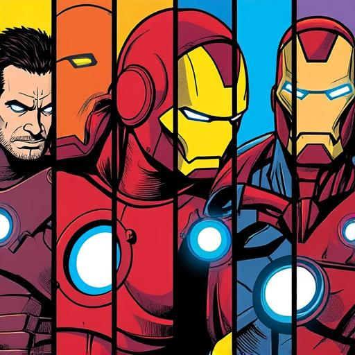 Tony Stark's Armors