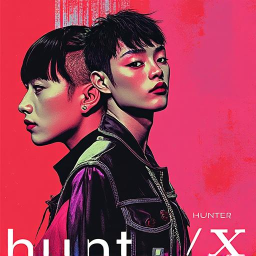 What impact did the collaboration of huntr/x have on their debut singles?