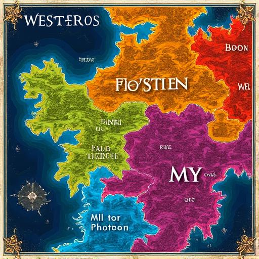 Map of Westeros