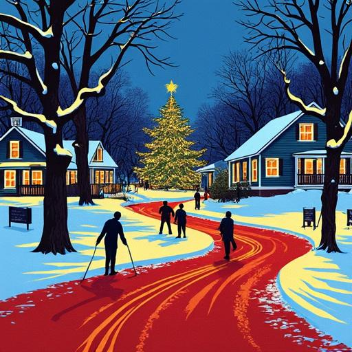 Setting of Bedford Falls