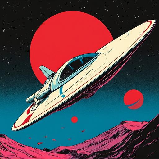 Futuristic Spacecraft