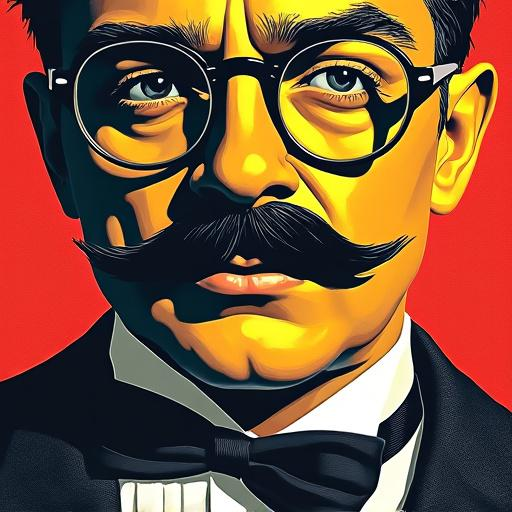 Hercule Poirot's Mustache