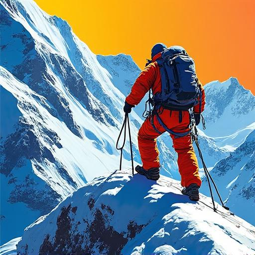 Climbing Mount Everest