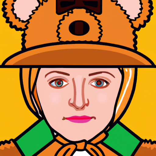 Playful British Betty Bear Tales