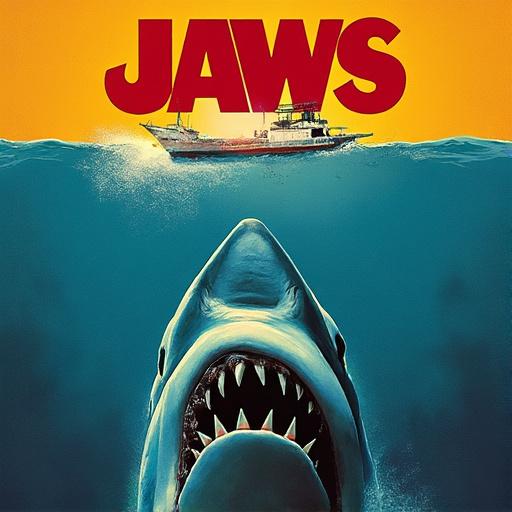 Who was the most terrifying shark in Jaws (1975)?