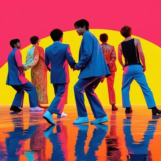 BTS' 'Dynamite' Music Video: Colorful Aesthetics and Choreography