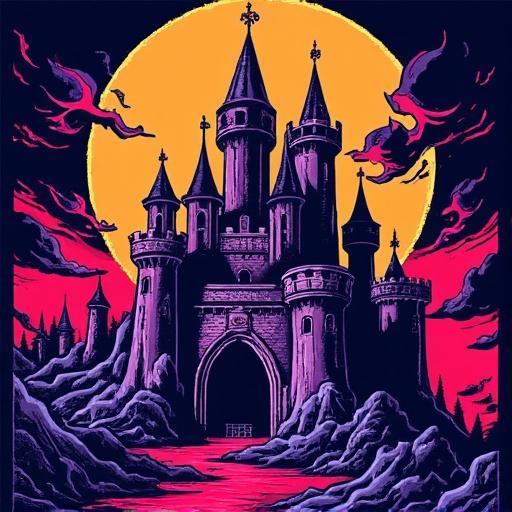 Dracula's Castle in Castlevania