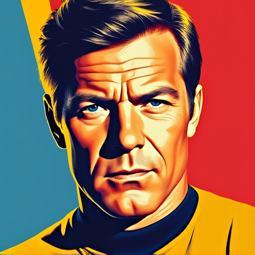 What made Kirk the most unforgettable captain in TOS?