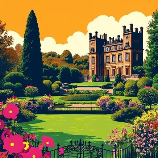 The Gardens of Downton Abbey