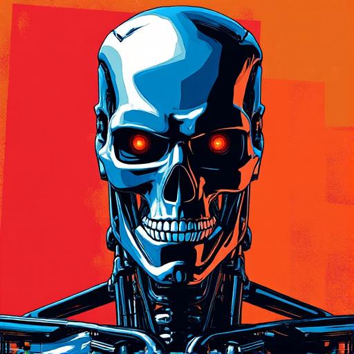 The T-800 Terminator Model