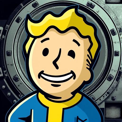 Vault Boy and Vault-Tec