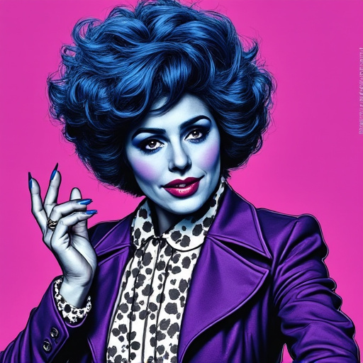 Violet Beauregarde's Blueberry Transformation