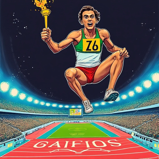 1968 Fosbury Flop High Jump Debut