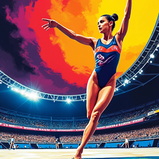 First Perfect 10 in Olympic Gymnastics History
